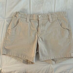 Faded Glory Girls Khaki Shorts